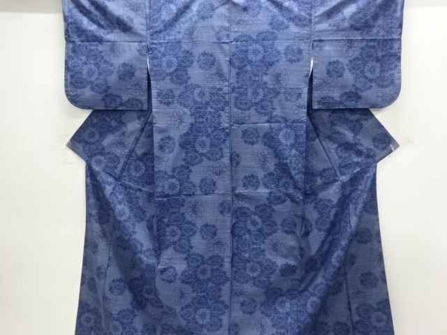 Japanese Kimono / Tsumugi Omeshi Silk